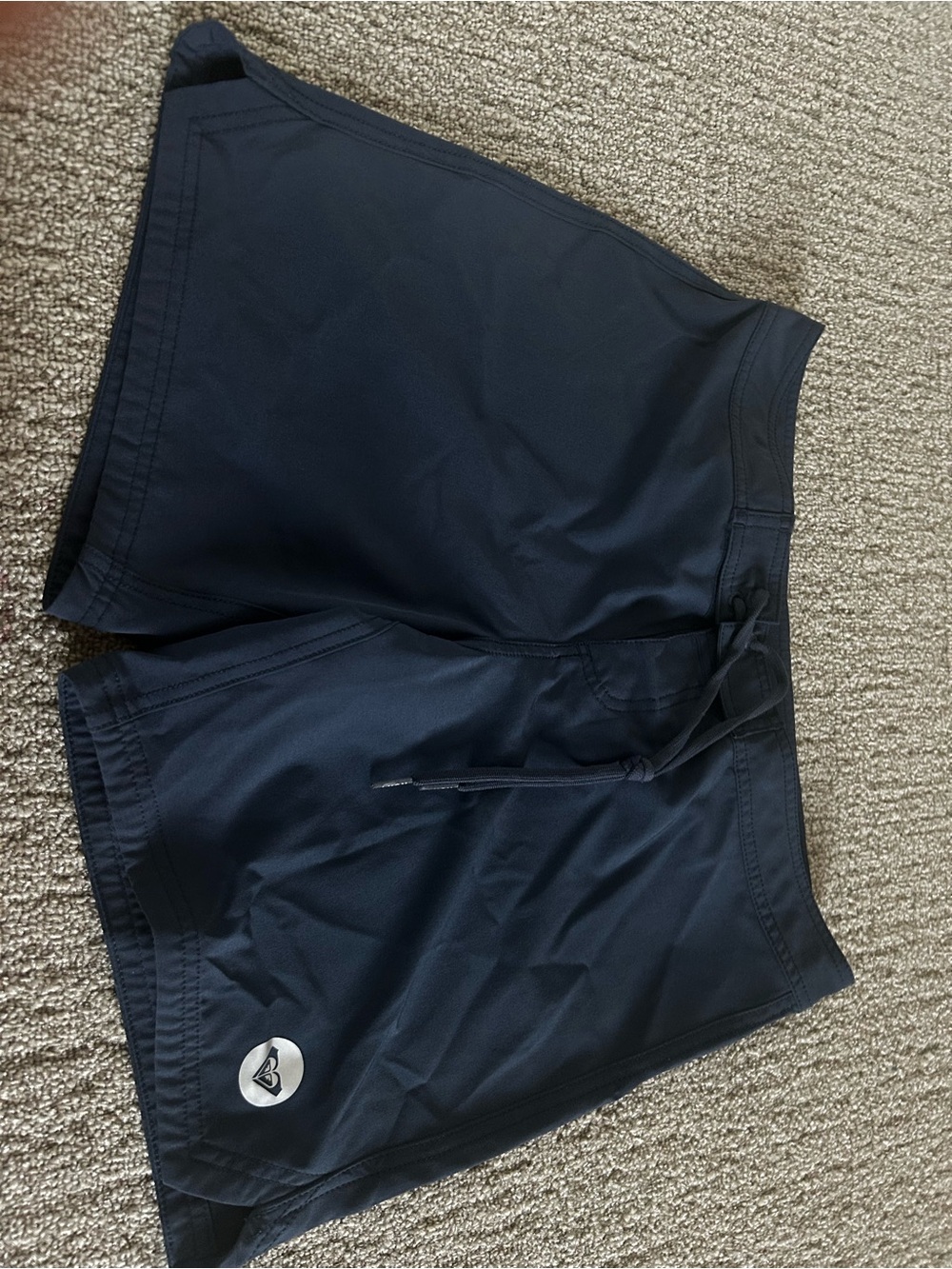Roxy Navy Blue Swim/Board Shorts with Drawstring
